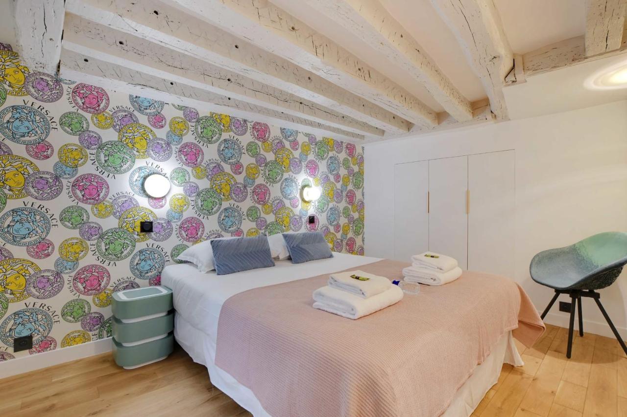 Joyful Apartment - 2Br-6P - Louvre-Rivoli Paris Exterior foto