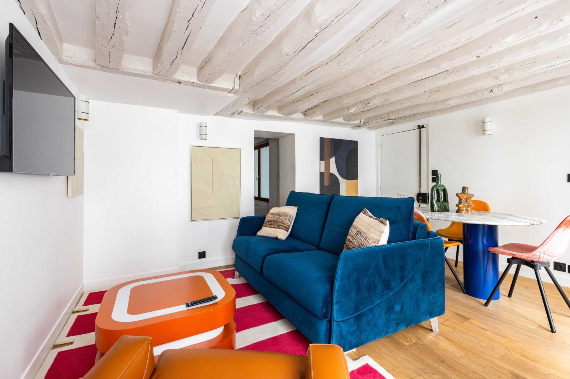 Joyful Apartment - 2Br-6P - Louvre-Rivoli Paris Exterior foto